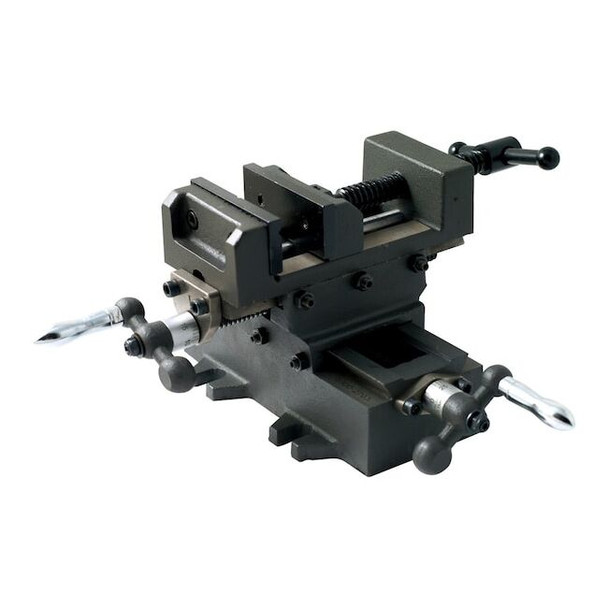 Hhip 3" Heavy Duty Cross Slide Vise With Metric Dial 3900-2703
