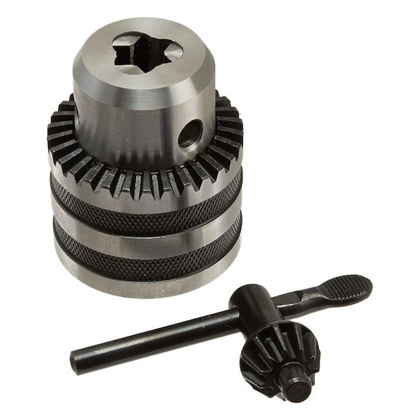 Hhip 1/32-1/2" JT33 Drill Chuck With Key 3700-0102