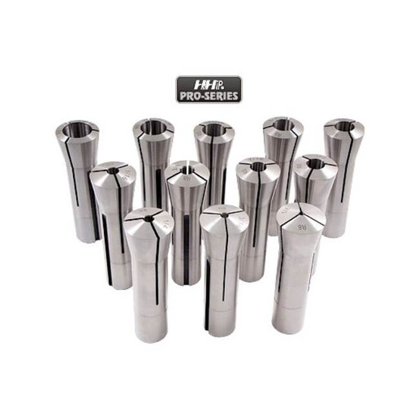 Hhip 1/8-7/8 By 16Th 13 Piece R8 Round Collet Set 3900-0701