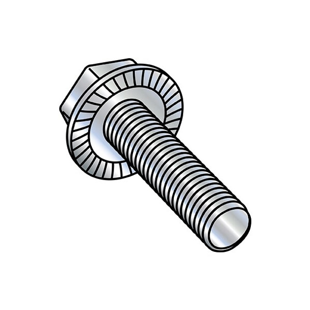 Manufacturer Varies 1/2-13in x 3-1/2in Flange Bolts, Steel Zinc, 150 PK 5056MWW