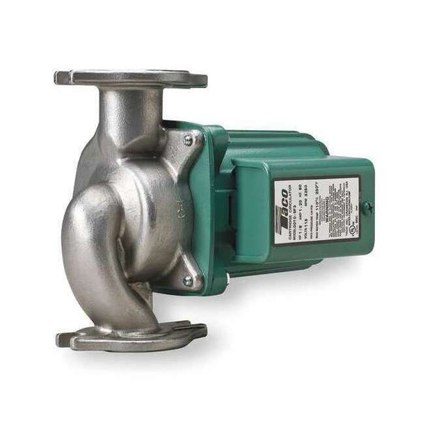 Potable Water Circulating Pump, 1/35 hp, 115V, 1 Phase, Flange Connection