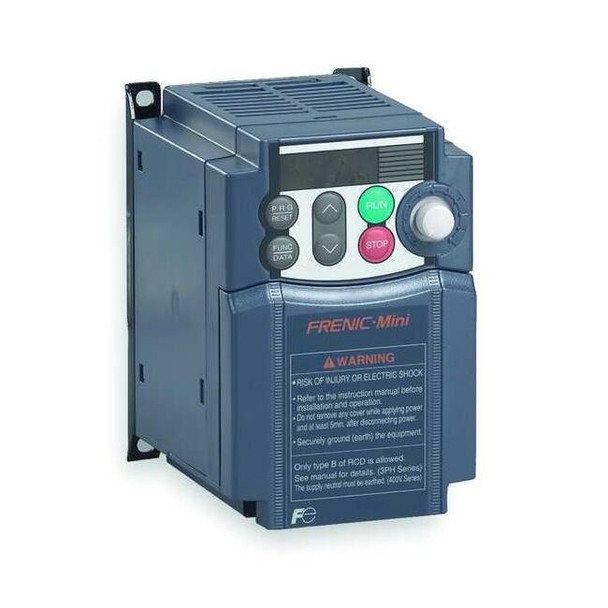 Fuji Electric Variable Frequency Drive,1/2 HP,115VAC FRN0003C2S-6U