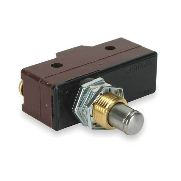 Industrial Snap Action Switch, Panel Mount, Plunger Actuator, SPDT