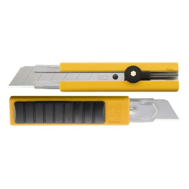 Olfa Snap-Off Utility Knife Snap-Off, 7 in L H-1