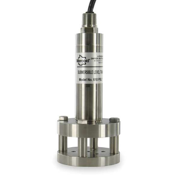Mercoid Submersible Level Transmitter,0 to 5 PSI PBLT2-5-40