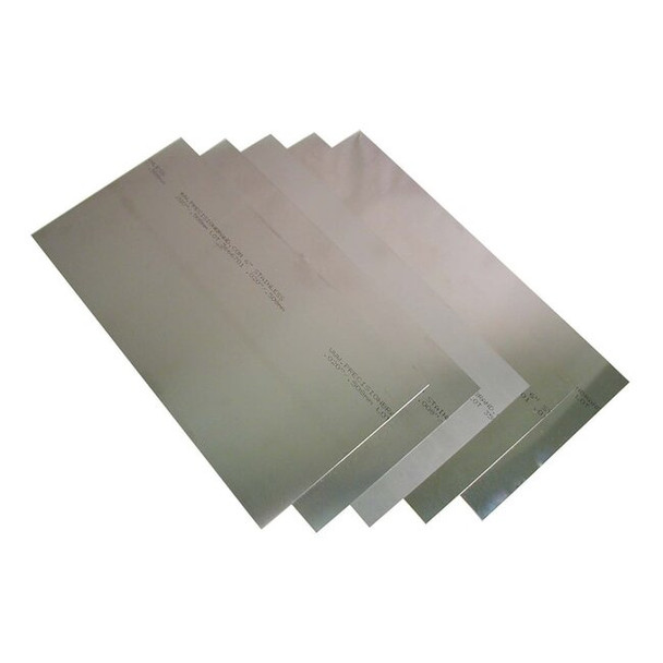 Precision Brand ShimStock,Sheet,Cold302 SS,0.0250In,PK2 22590