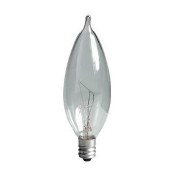 Current GE LIGHTING 25W, CA10 Incandescent Light Bulb 25CAC/L