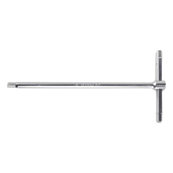 Metric Plain Hex Male Key Hex Key, 6 mm Tip Size, 8 1/2 in Long, 4 in Short