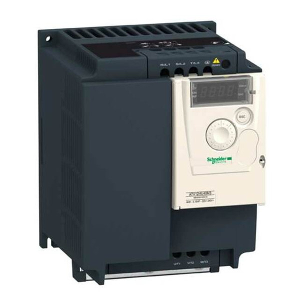 Schneider Electric Variable Frequency Drive, 5 HP, 230VAC, Altivar ATV12HU40M3