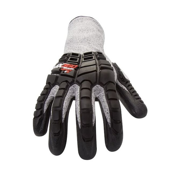 Cut Resistant Impact Coated Gloves, Cut Level 3 ,Foam Nitrile ,S 1 PR