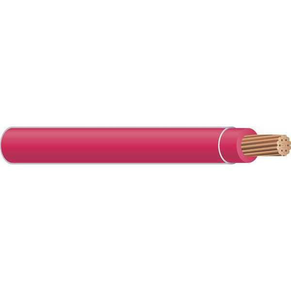 Southwire THHN Building Wire, Copper, 2 AWG, 1C, Red, Stranded, 500 ft 20501301
