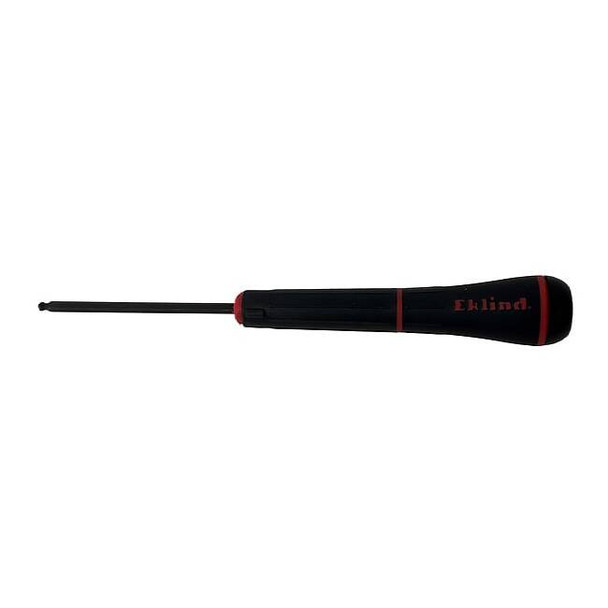 Eklind Screwdriver, BallHex, 5/32 in, Red, Hex 91110