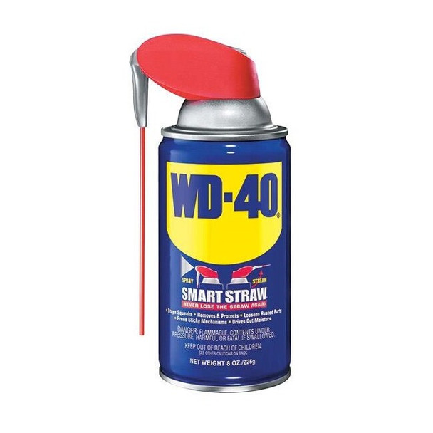 WD-40® Smart Straw (CARB Compliant), 8 oz Aerosol, 12/Case