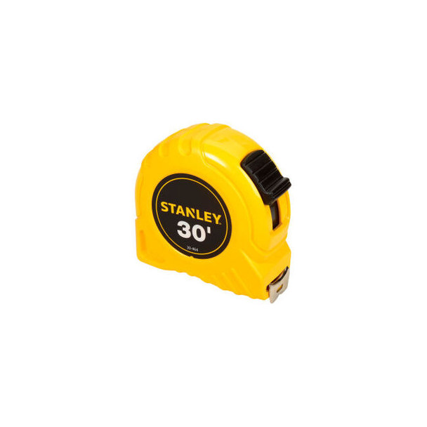 Stanley 30-464 1"" x 30' High-Vis High Impact ABS Case Tape Rule