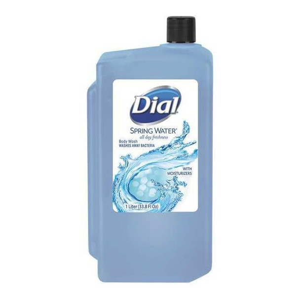 Dial Body Wash,BLU,1 L,Floral/Fruity,PK8 04031