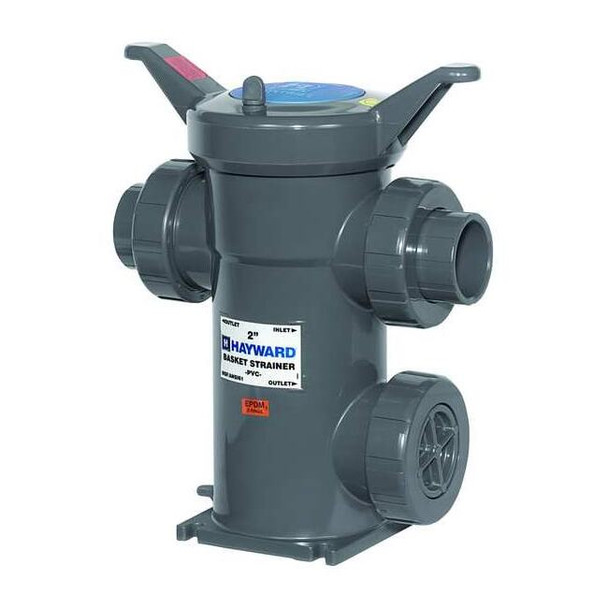Basket Strainer, 1" Pipe, Socket/Threaded, PVC, 150 psi
