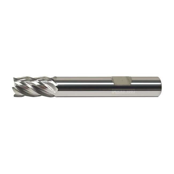 Micro 100 Corner Radius End Mill,Carbide,4-1/2" L VHSM-030-5K