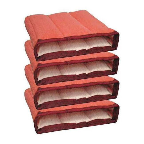 Baldwin Filters Air Filter,27-3/8 x 6-3/8 in.,PK4 BA3965(4)