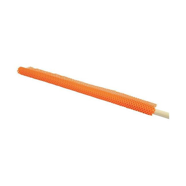 Roadpro Orange Mesh Flag,w/Wooden Dowel,18x18 1818SO Pack of 2