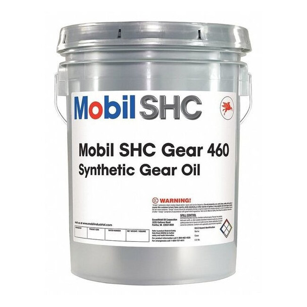 Mobil Gear Oil, 5 gal, Pail, Amber 121328