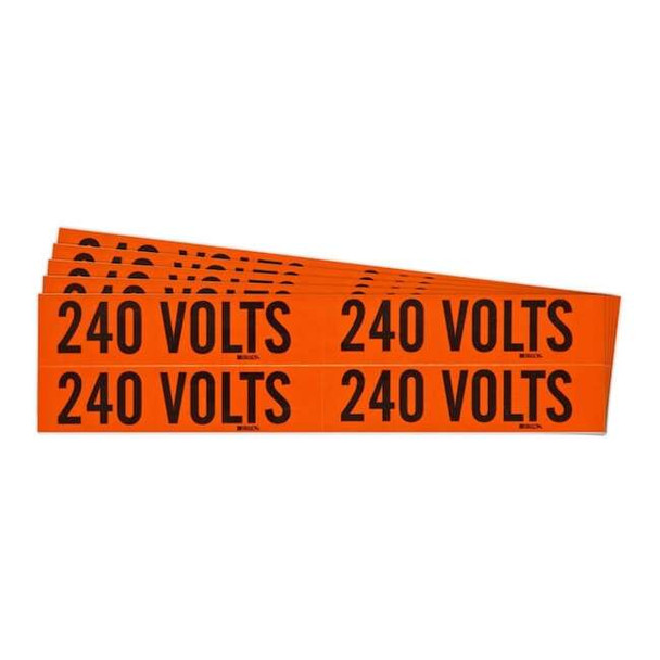 Brady Conduit and Voltage Sign and Labels,PK5 152354
