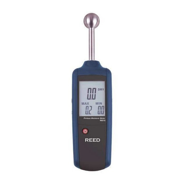 Reed Instruments Moisture Meter,Pinless,1 5/8inDepth R6010