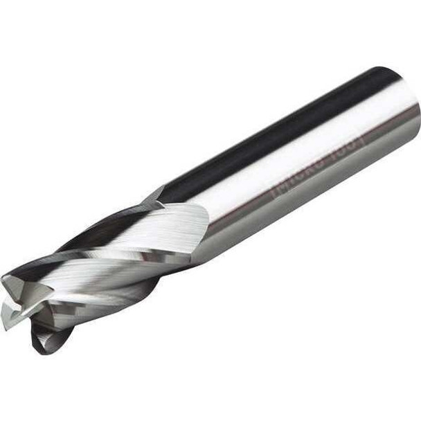 Micro 100 Carbide End Mill,Dia 6mm,Cut L 16mm AECM-0603-4