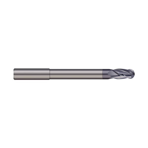 Micro 100 Carbide End Mill,1.0 mm,Cut 1.0 mm,2 FLT MMBM-010-12X