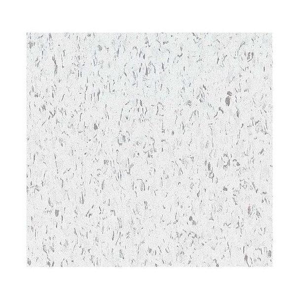 Armstrong Vinyl Composition Tile,45sq ft,Cool Whte, PK45 51899031