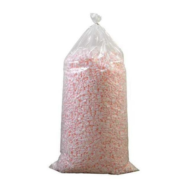 Partners Brand Loose Fill, Anti-Static, 7 Cubic Feet, Pink, 1 Each 7NUTSAS