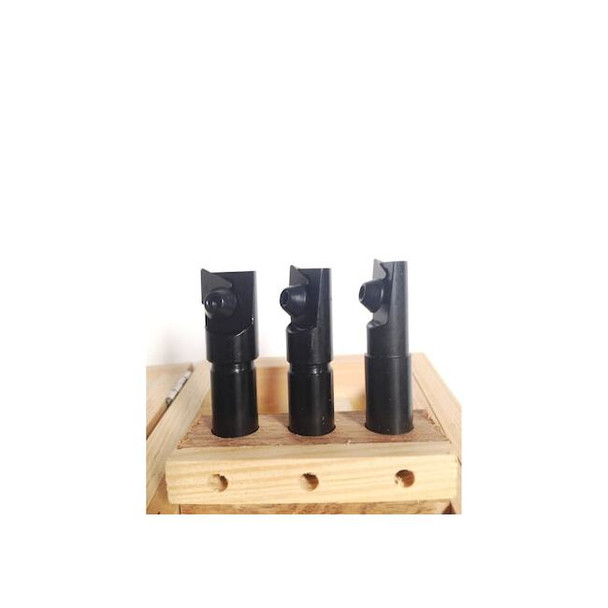 Hhip 3 Piece 1/2" Shank Mini Indexable End Mill Set 8005-0020