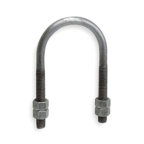 Nvent Caddy U Bolt w/ Nuts,1/2 In,435 lb Max Load 150M0050PL