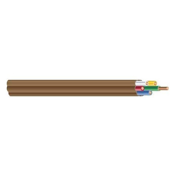 Southwire ThermostatWire,18AWG,Brown,250ft,150V 553050407