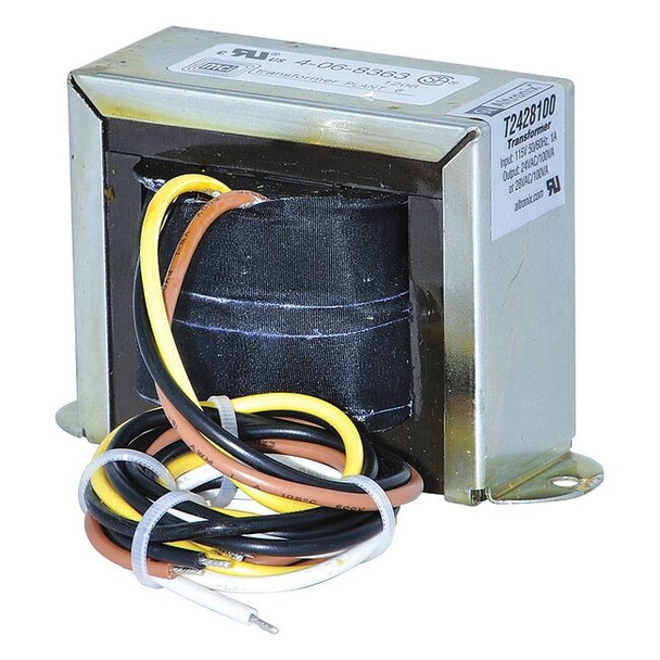 Altronix Class 2 Transformer, 100 VA, Not Rated, 24/28V AC, 120V AC T2428100