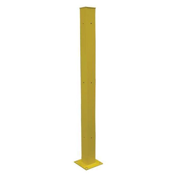 Manufacturer Varies Tubular Mounting Post,10 In x 72 In,Ylw 21XM02