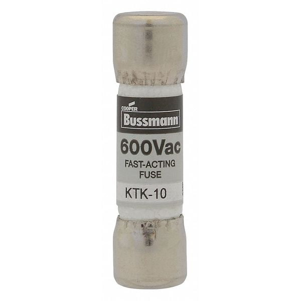 Midget Fuse, Fast-Acting, 35A, 600V AC, Non-Indicating, 100kA at 600V AC