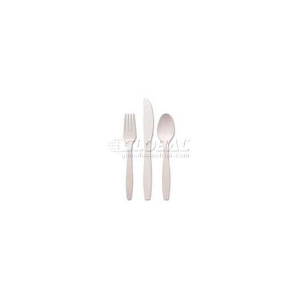Dixie DXETH207 Teaspoons Plastic White 100/Box