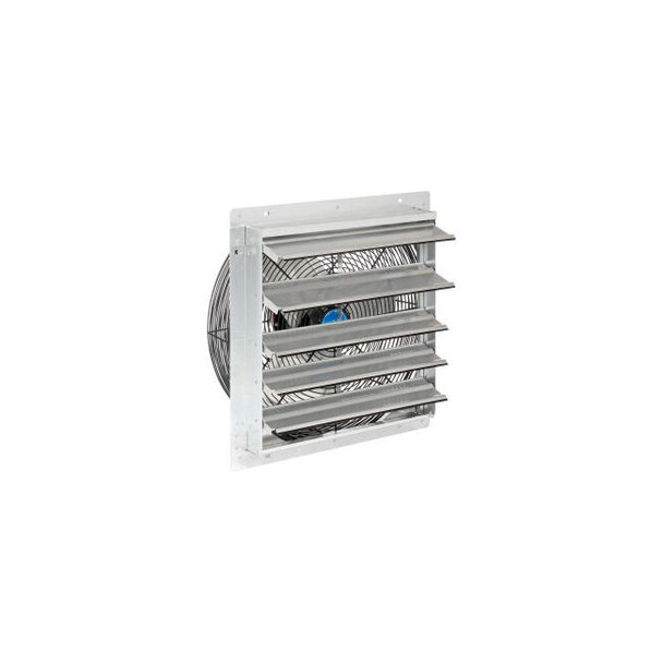 Continental Dynamics Direct Drive 18"" Exhaust Fan w/ Shutter 3 Speed 5250 CFM 1