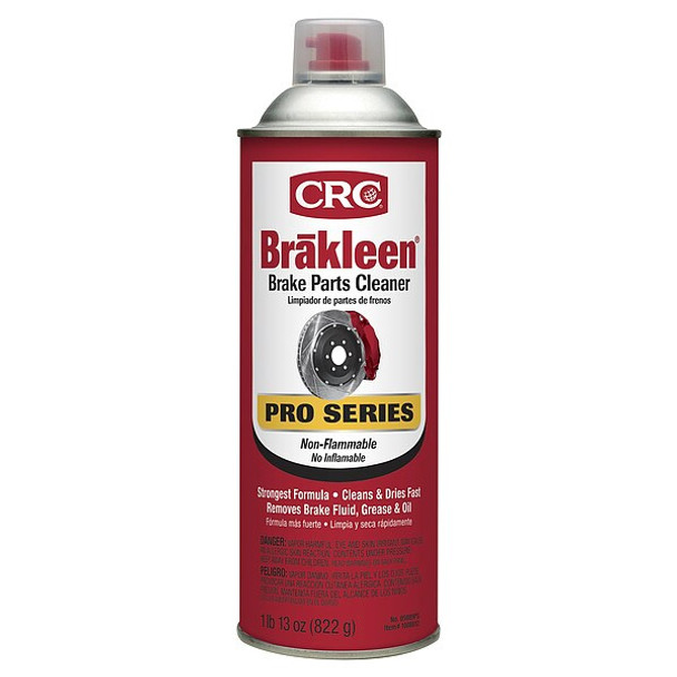 Brakleen Pro Series Non-Flammable Brake Parts Cleaner, 29 oz Can, Solvent Based