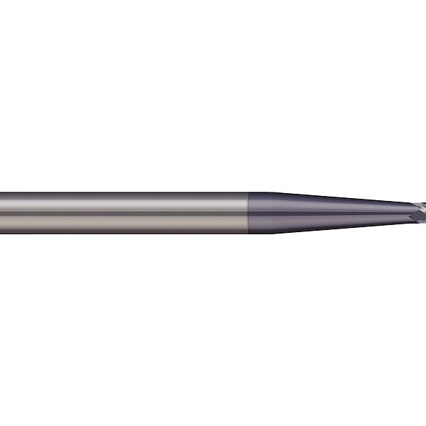 Micro 100 Carbide End Mill,Dia 1/2 In,Cut L 1 In BEM-500-04X