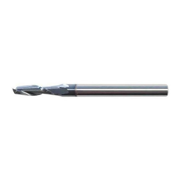 Micro 100 Carb End Mill,3/64 In,2FL,CC,Uncoated GEM-046-2