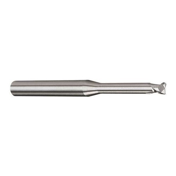 Micro 100 Carbide End Mill,4.0 mm,Cut 4.0 mm,2 FLT MMRM-040-15X