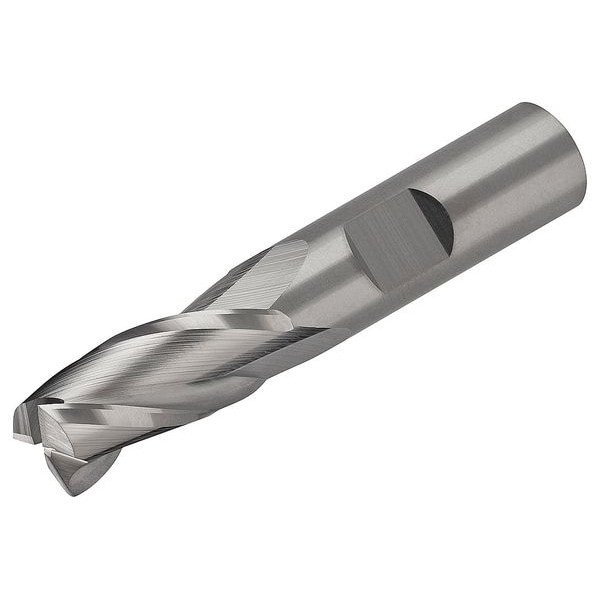 Micro 100 Carbide End Mill,Dia 1/8 In,Cut L 1/2 In EMS-125-3X