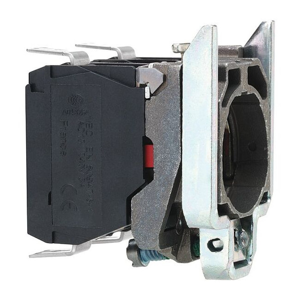 Schneider Electric Contact Block, Black, 1NO, 22 mm, ZB4 ZB4BZ1013