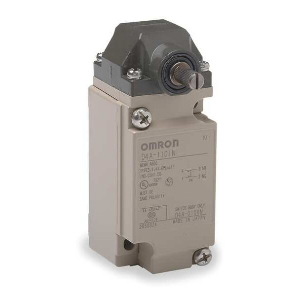 Omron PlugInLimtSwtch,RollerLeverPlunger,SPDT D4A1102N