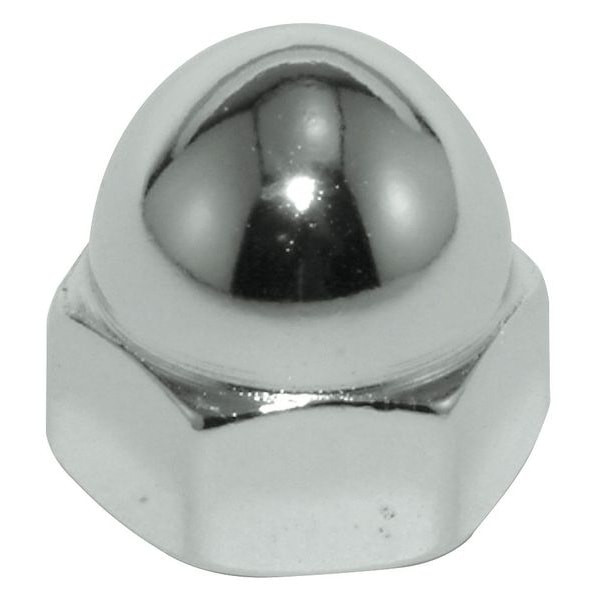 Low Crown Cap Nut, 5/16"-18, 316 Stainless Steel, Plain, 17/32 in H, 10 PK