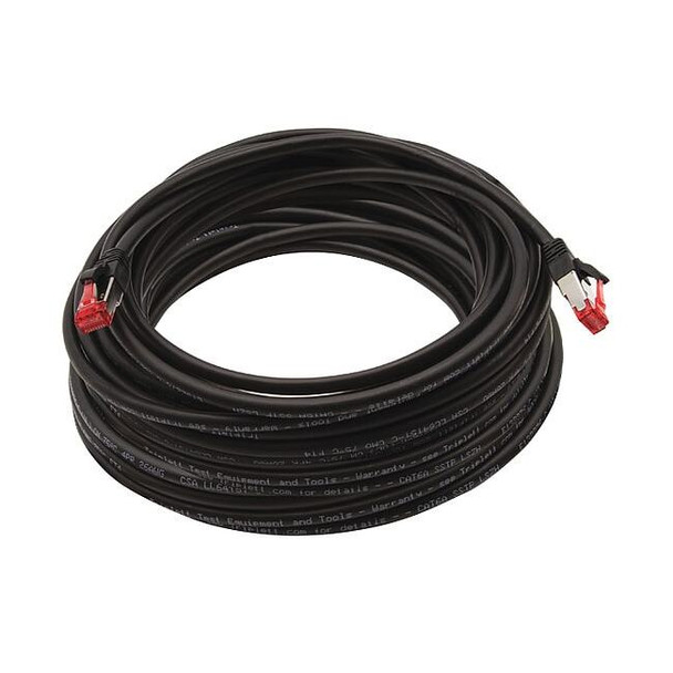 Triplett Voice and Data Patch Cable,6A,10 GBps CAT6A-75BK