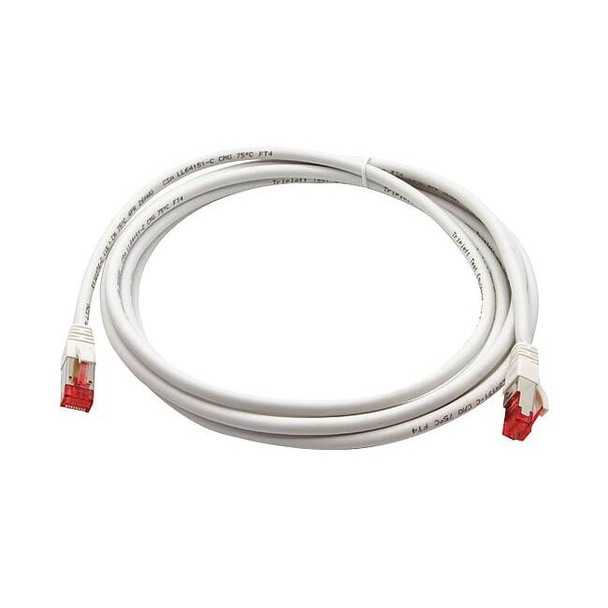 Triplett Voice and Data Patch Cable,6A,10 GBps CAT6A-10WH