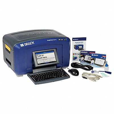 Brady Desktop Label Printer,300 dpi,4 in W S3700-WB