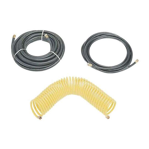 Msa Safety Air-Supply Hose, Neoprene, Brass, 25ft 455021